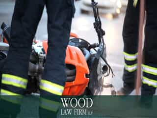 Aftermath of Motorcycle Accident